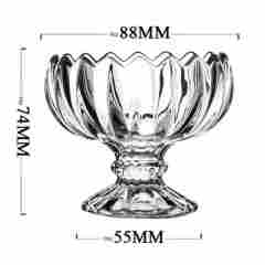 ice cream cup glass