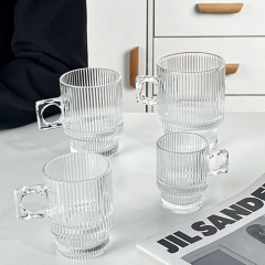 Glass with handle Water cup