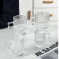 Glass with handle Water cup Glass with handle Water cup