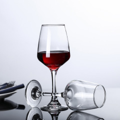 Red wine glass
