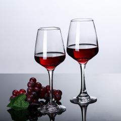 Red wine glass
