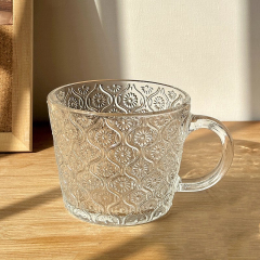 Glass with handle cup 
