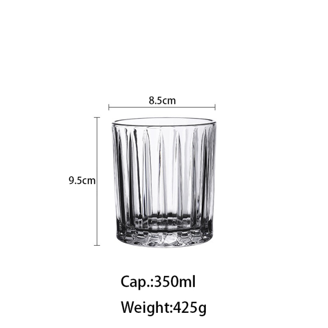 Striped coffee cup Water cup