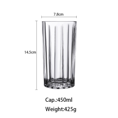 Striped coffee cup Water cup