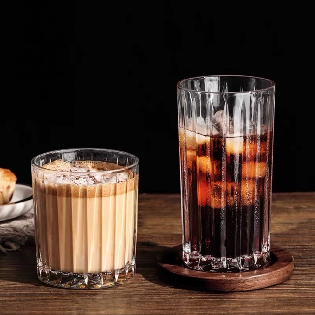 Striped coffee cup Water cup