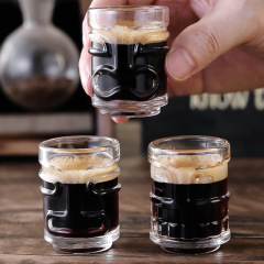  Coffee cup Ghost face shot glass Tiki cocktail glass