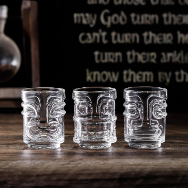 Coffee cup Ghost face shot glass Tiki cocktail glass Coffee cup Ghost face shot glass Tiki cocktail glass
