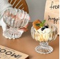 ice cream cup glass