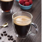 Hot Sale Mugs Drinkware Type Double Wall Glass Clear Coffee Cup with Handle