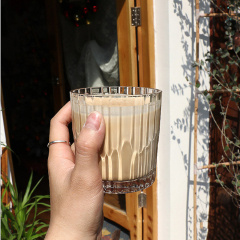 Glass Coffee Cup Ice Hockey Cup