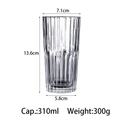 Glass Coffee Cup Ice Hockey Cup
