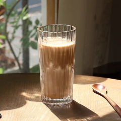 Glass Coffee Cup Ice Hockey Cup