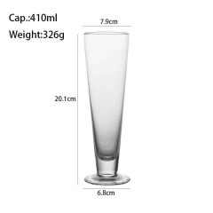  Glass transparent dessert cup 