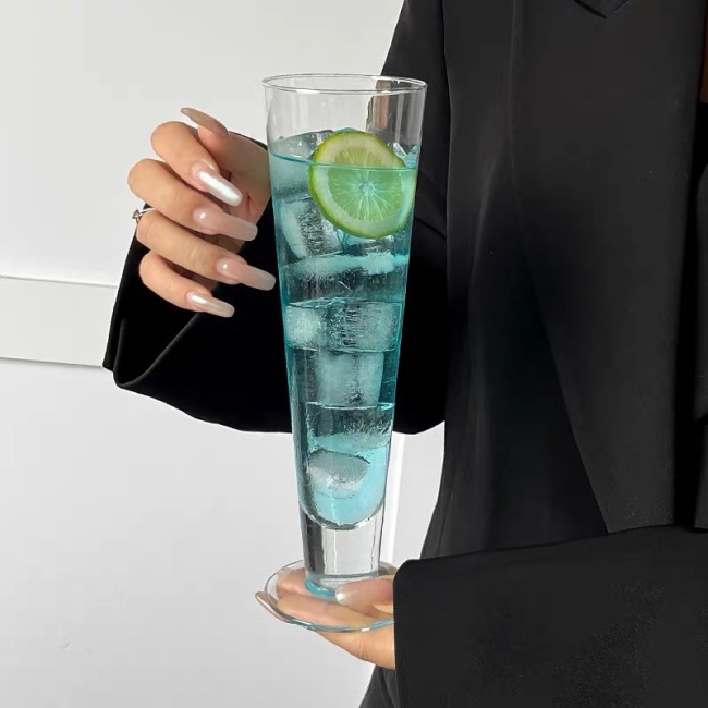 Glass transparent dessert cup Glass transparent dessert cup