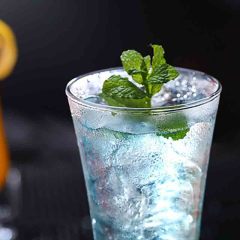  Glass transparent dessert cup 