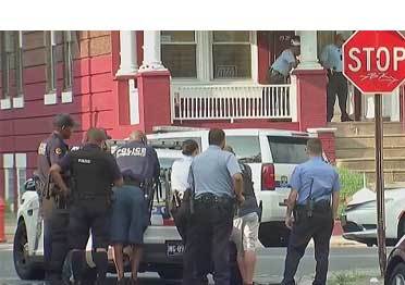 Sechs Polizisten hatten sich bei einem Schusswechsel in Philadelphia verletzt.