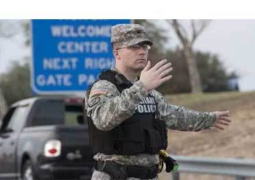 درع الشرطة العسكرية الأمريكية - بلانك R20-D سترة مضادة للرصاص