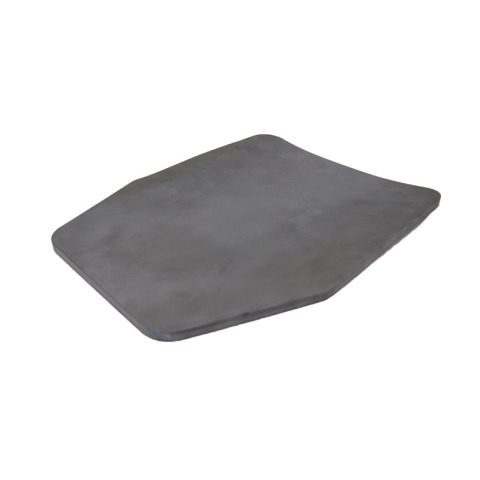 Bulletproof plate Single-curved Sintered silicon carbide (SIC) ceramic plate BP2189 for body armour