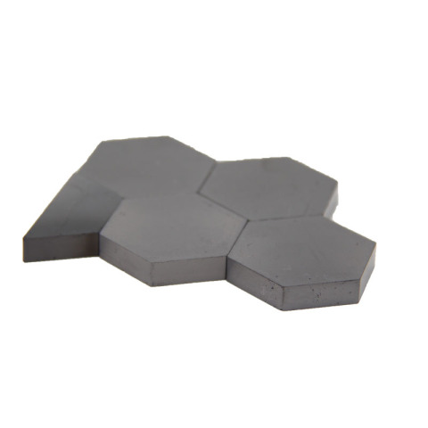 Hexagon gesinterde silikonkarbied (SIC) keramiekplaat BP2761 vir koeëlvaste plaat