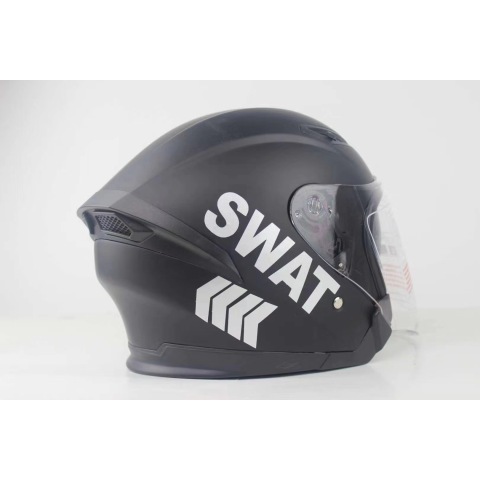 Железный шлем для верховой езды, полушлем, шлем для верховой езды, белый защитный шлем для дорожного патруля