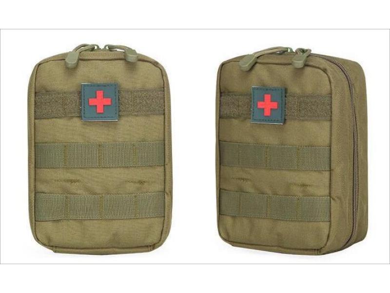 Poche d'urgence de survie de sauvetage Camp tout-terrain Camping armée Camouflage trousse médicale tactique extérieure trousse de premiers soins