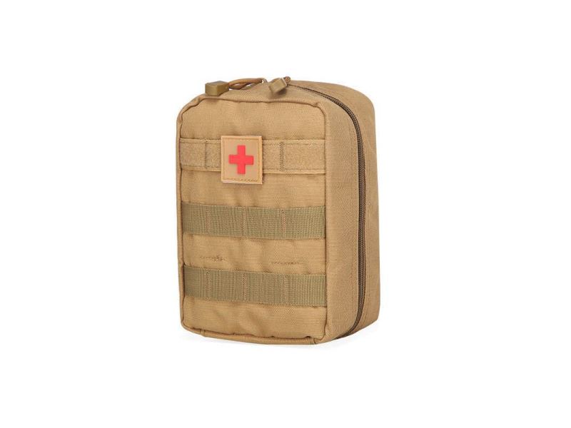 مروحة عسكرية خارجية حقيبة جيب مريحة تكتيكية حقيبة إسعافات أولية طبية