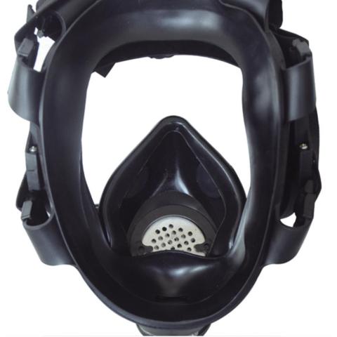 Gasmaske, Großansicht, Brandschutz, Gasschutz, Vollmaske, Chemische Rauch- und Gasschutzmaske, Kopfbedeckung