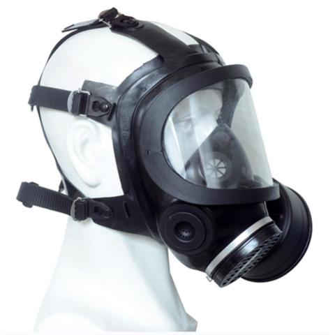 Gasmasker, groot uitsig, brandbeskerming, gasbeskerming, omvattende masker, chemiese rook- en gasbeskermingsmasker, hoofgedra