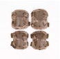 Камуфляжные водонепроницаемые холщовые накладки 600deva Sponge для взрослых, 4 шт., наколенники и налокотники