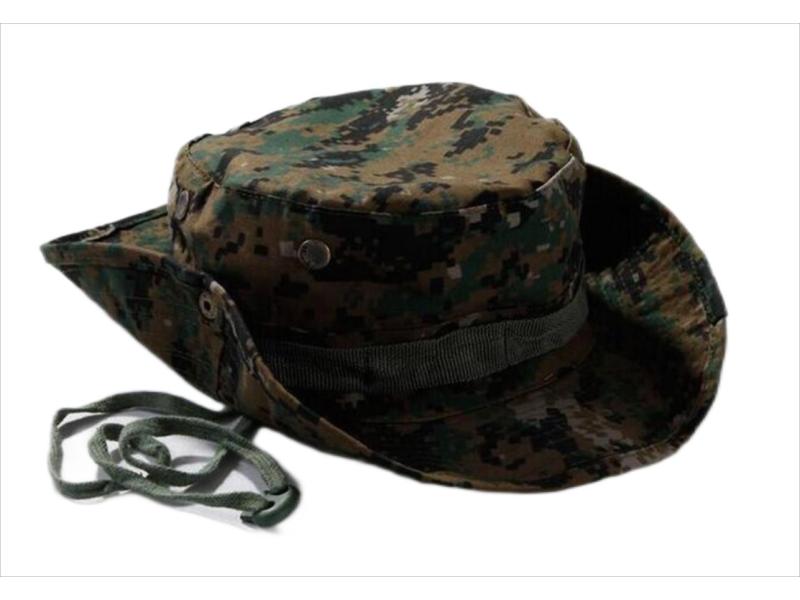 Tactical Training Camouflage Bucket Hat mit runder Krempe