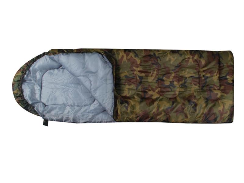 Saco de dormir de camuflaje militar para acampar al aire libre