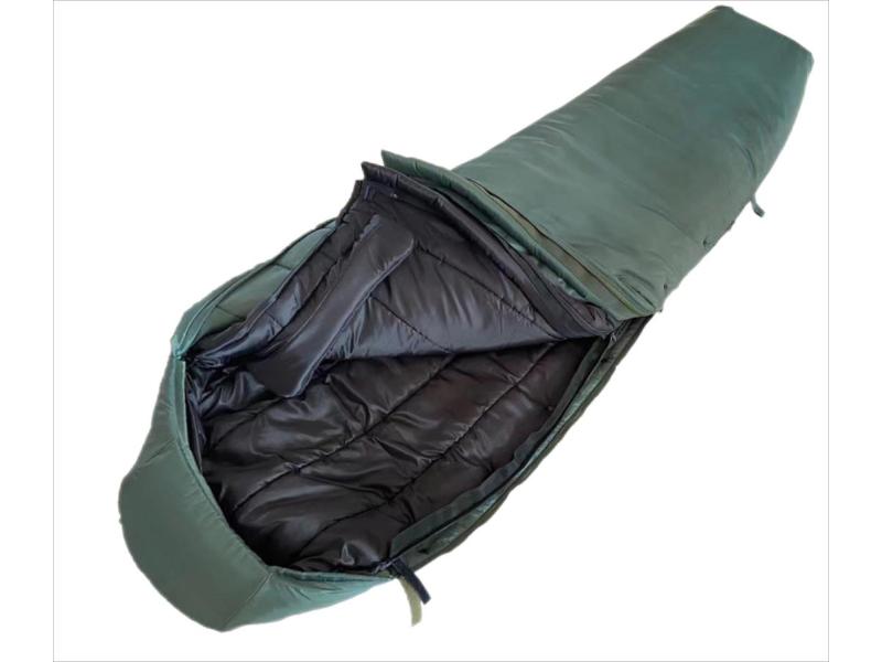 Открытый кемпинг водонепроницаемый ветрозащитный теплый один камуфляж военный спальный мешок
