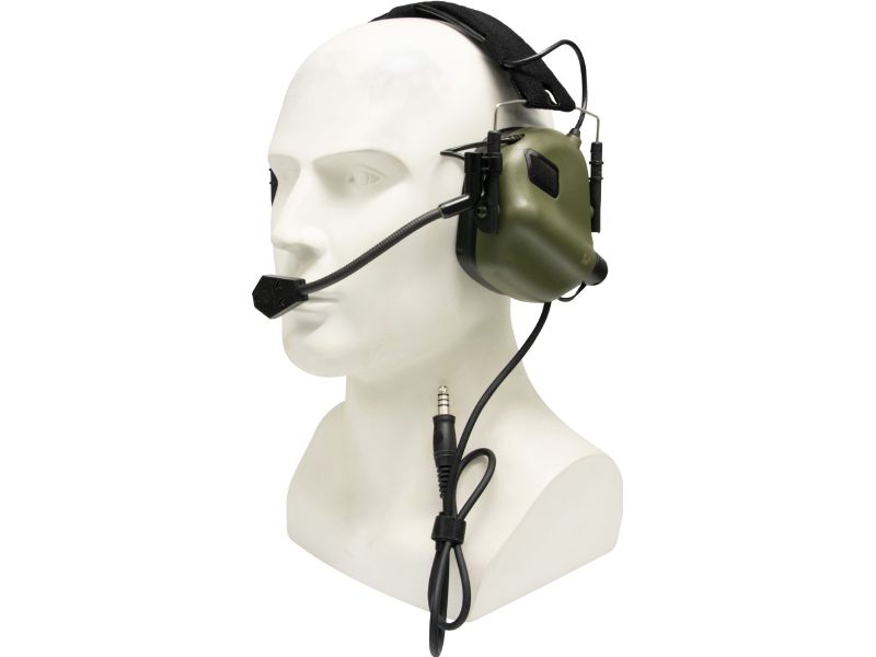 Taktisches Schießen Elektronik Hörschutz Headset Lärm, Schallschutzband Mikrofon