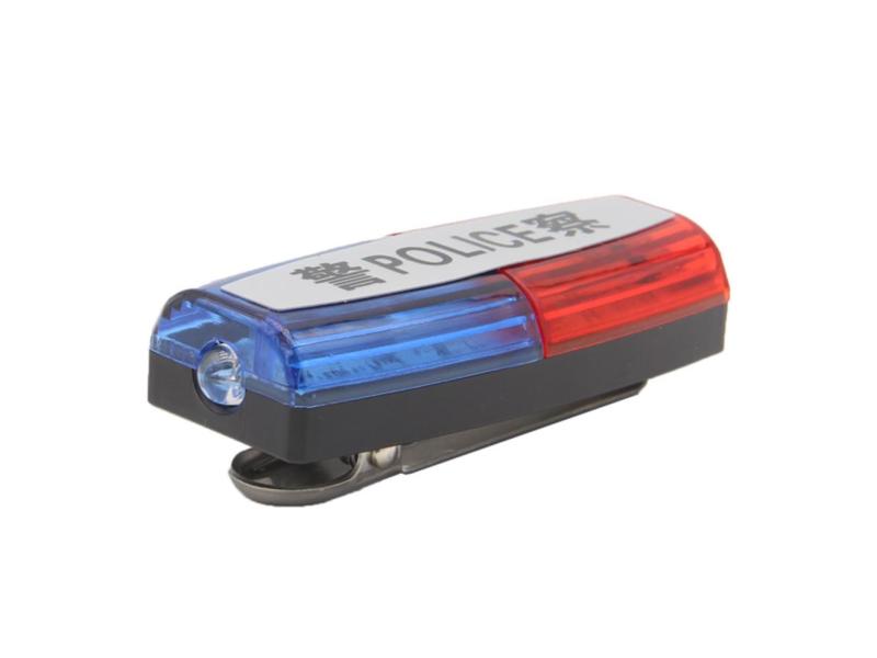 Wiederaufladbares LED-Schulterlicht Schulterclip-Schulterlicht Rot und Blau blinkendes Schulterlicht Traffic Patrol Campus Safety Signal Light