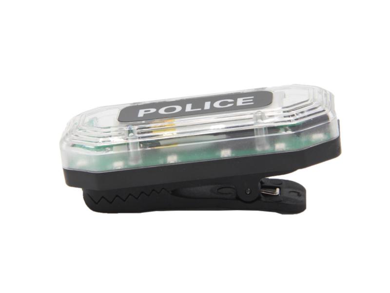 Lámpara de hombro Tipo de clip de hombro Saneamiento ambiental Rescate Guardia de seguridad en servicio Patrulla Flash nocturno Lámpara de flash LED