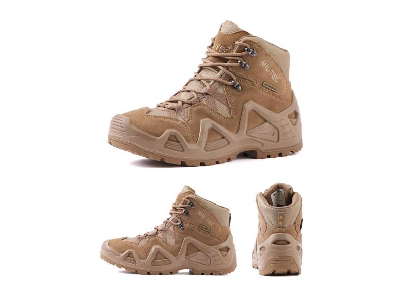 Мужские тактические ботинки Легкие армейские ботинки Военные рабочие ботинки Коричневые ботинки