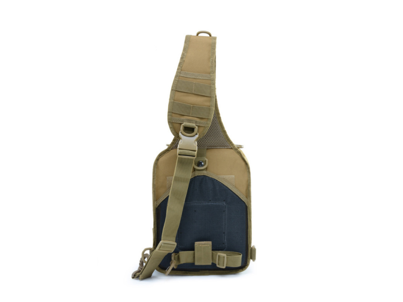 Paquete de bolsa de cabestrillo táctico con pistolera de pistola Mochila de alcance de asalto de hombro para transporte oculto