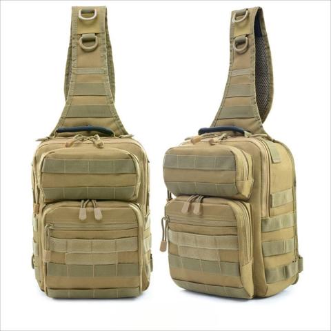 Tactical Sling Bag Pack з пісталетнай кабурай Sling Shoulder Assault Range Backpack для схаванага нашэння