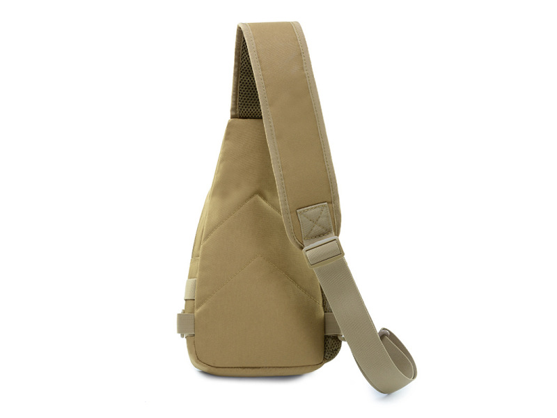 حقيبة صدر قطرية ذات كتف واحد ذات سعة كبيرة تكتيكية خارجية متعددة الوظائف