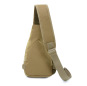 حقيبة صدر قطرية ذات كتف واحد ذات سعة كبيرة تكتيكية خارجية متعددة الوظائف
