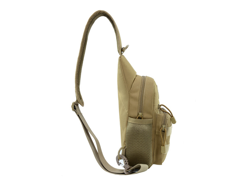 Наружная тактическая многофункциональная нагрудная сумка большой емкости на одно плечо с диагональной нагрудной сумкой