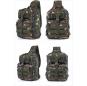 Molle System Tragbare Oxford-Stoff-Camouflage-Messenger-Outdoor-One-Shoulder-taktische, extragroße Brusttasche