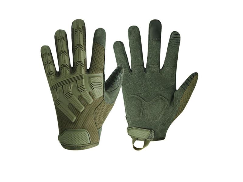 Hoë kwaliteit buiteluggeveg rubber taktiese handskoene volvinger