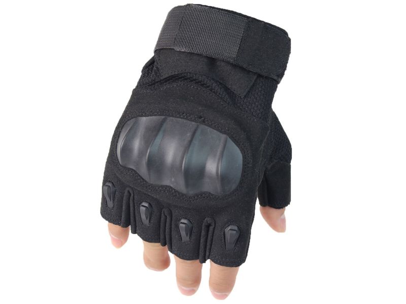 Nuevos guantes tácticos antideslizantes CS para exteriores de medio dedo