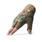 Camouflage de haute qualité combattant la main tactique à demi-doigt