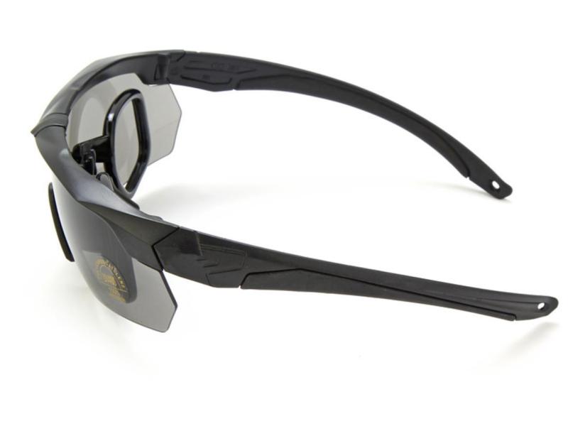 Taktische Brille, die polarisierte, explosionsgeschützte Schutzbrillen schießt