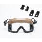 Быстрый тактический шлем Специализированные раздельные противотуманные очки Линзы толщиной 3 мм Полевые очки CS