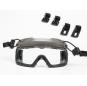 Быстрый тактический шлем Специализированные раздельные противотуманные очки Линзы толщиной 3 мм Полевые очки CS