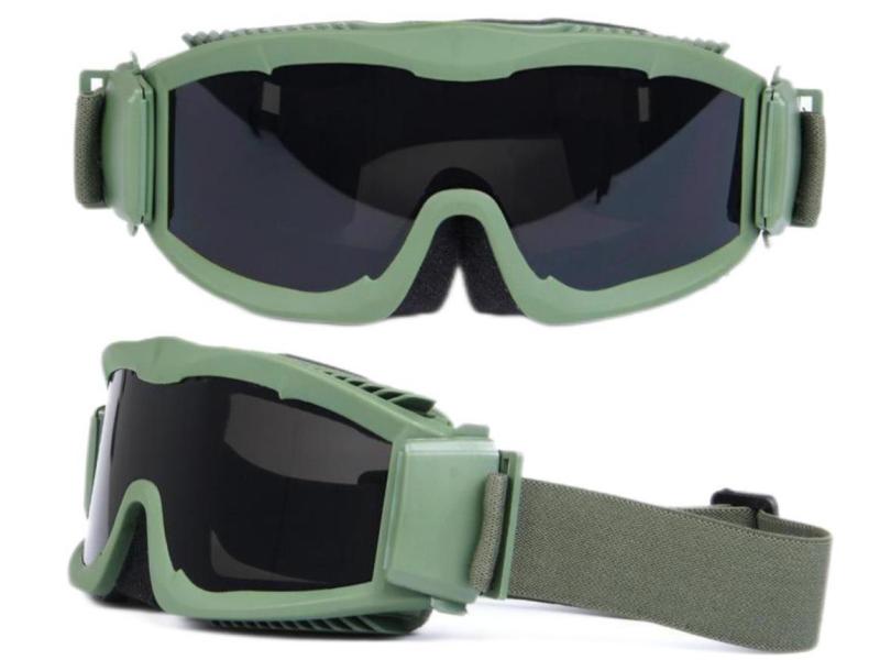 Taktiese bril Desert Army Fans CS Skiet Ontploffingsvaste taktiese bril
