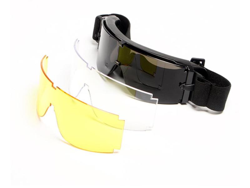 Gafas tácticas para exteriores Gafas antivaho anti-ultravioleta a prueba de viento